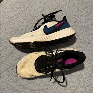Nike Revolution Running Shoes White Blue Purple Black Mesh Women’s 2021